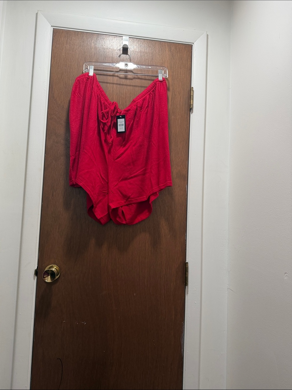 Avenue Bright Red Women’s Sleep Shorts